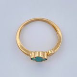 Anillo Trebol Churumbela 2.2gr / T7 1/2 / Oro Amarillo Nac.Esp. 18K %