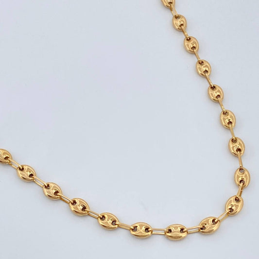 Cadena GC 5.9gr / 46cm / 4mm Oro Amarillo 18K +