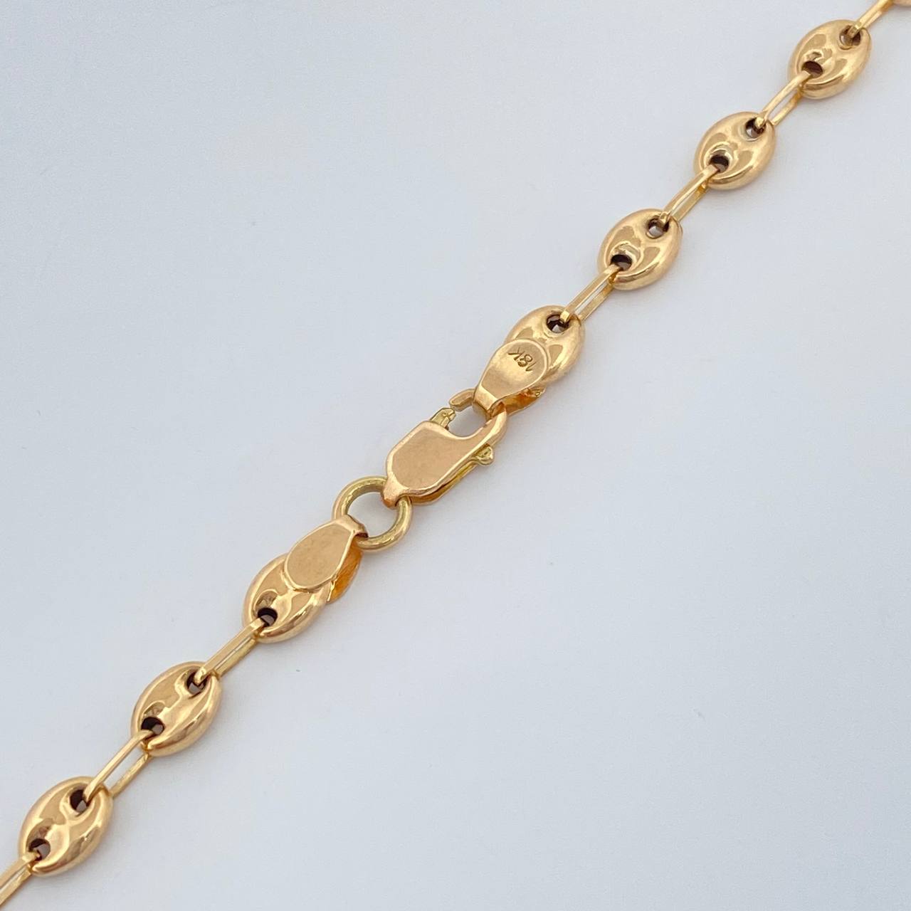 Cadena GC 5.9gr / 46cm / 4mm Oro Amarillo 18K +