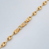 Cadena GC 5.9gr / 46cm / 4mm Oro Amarillo 18K +