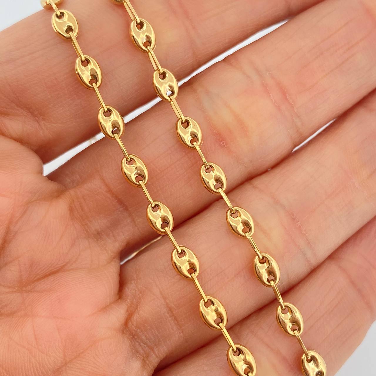 Cadena GC 5.25gr / 46.6cm / 3.6mm Oro Amarillo 18K +