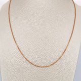 Cadena Veneciana 5gr / 60.5cm / 1.1mm Oro Rosa +3 18K %