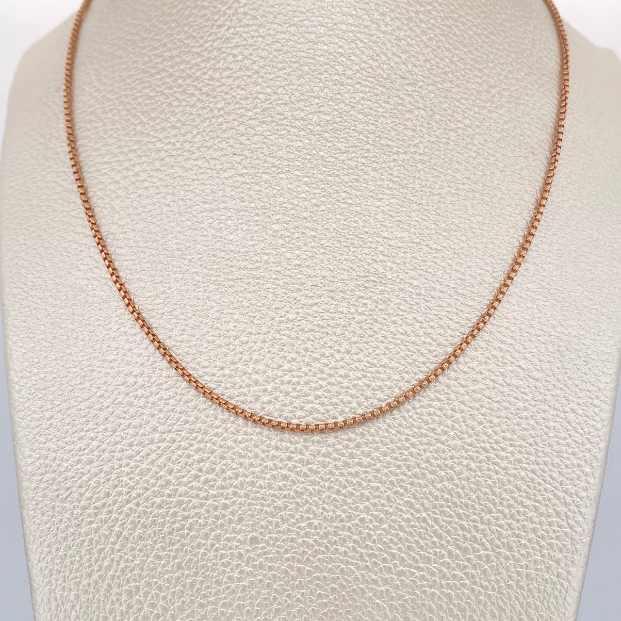 Cadena Veneciana 7gr / 52.5cm / 1.5mm Oro Rosa +3 18K %