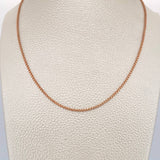 Cadena Veneciana 7gr / 52.5cm / 1.5mm Oro Rosa +3 18K %