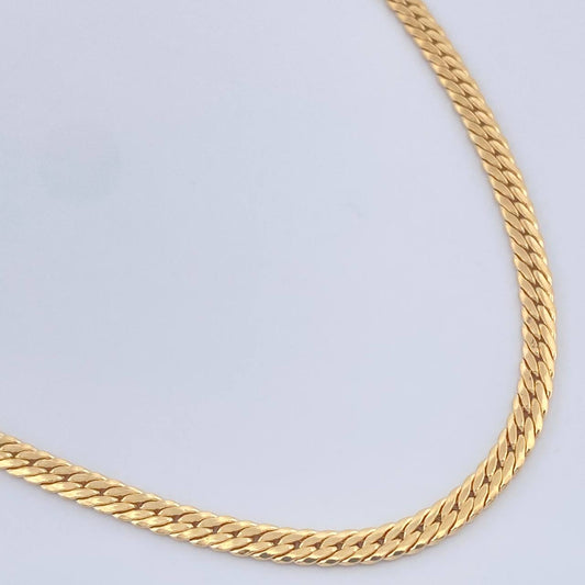 Cadena Serpiente 7.7gr / 60.5cm / 3mm Oro Amarillo +3 18K %