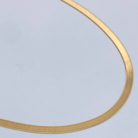 Cadena Espejo 3gr / 45.5cm / 3mm Oro Amarillo +3 18K %