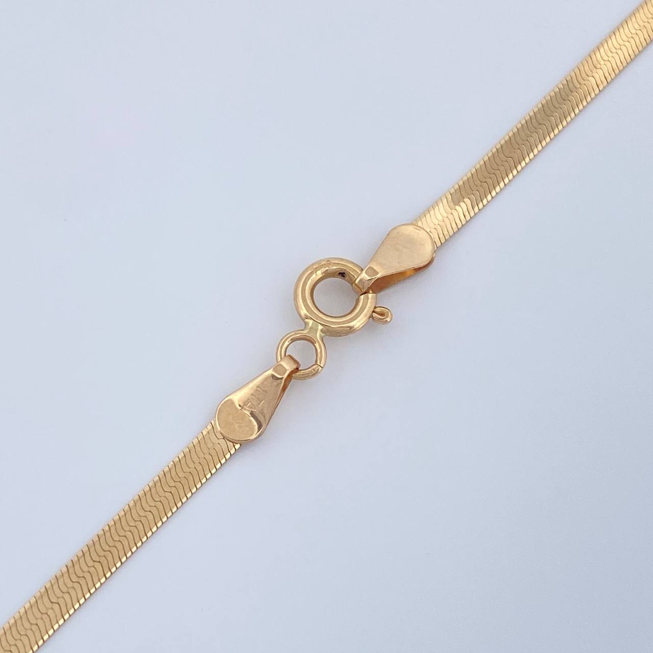 Cadena Espejo 4.05gr / 40cm / 2.53mm Oro Amarillo +3 18K %