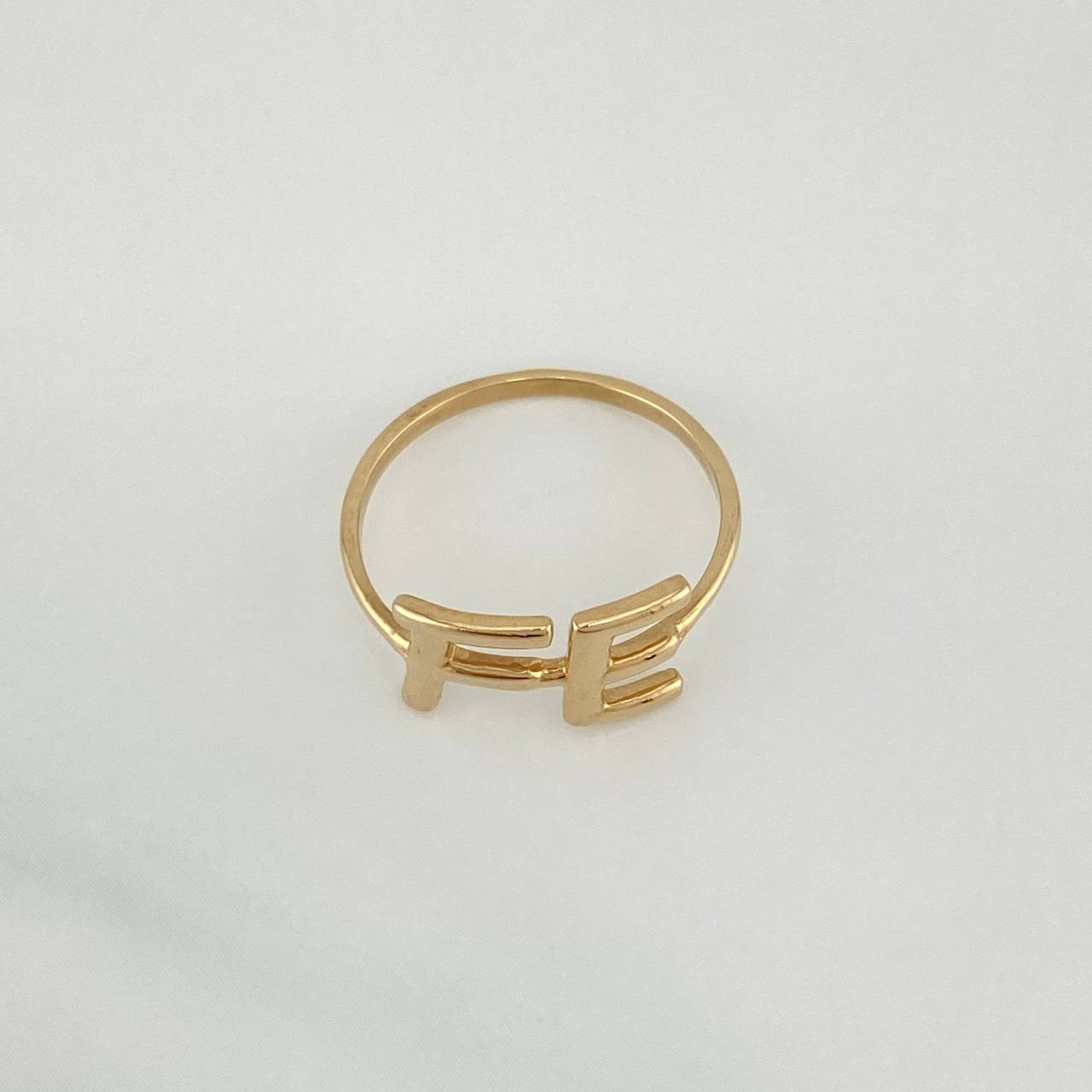 Anillo Fe 1.75 g / T6 Oro Amarillo 18K