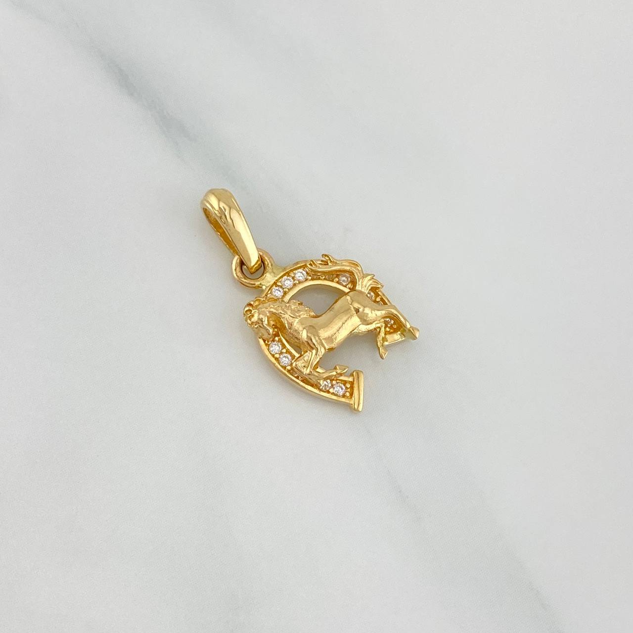 Dije Herradura Caballo 1.75 g / 2 cm Oro Amarillo 18K