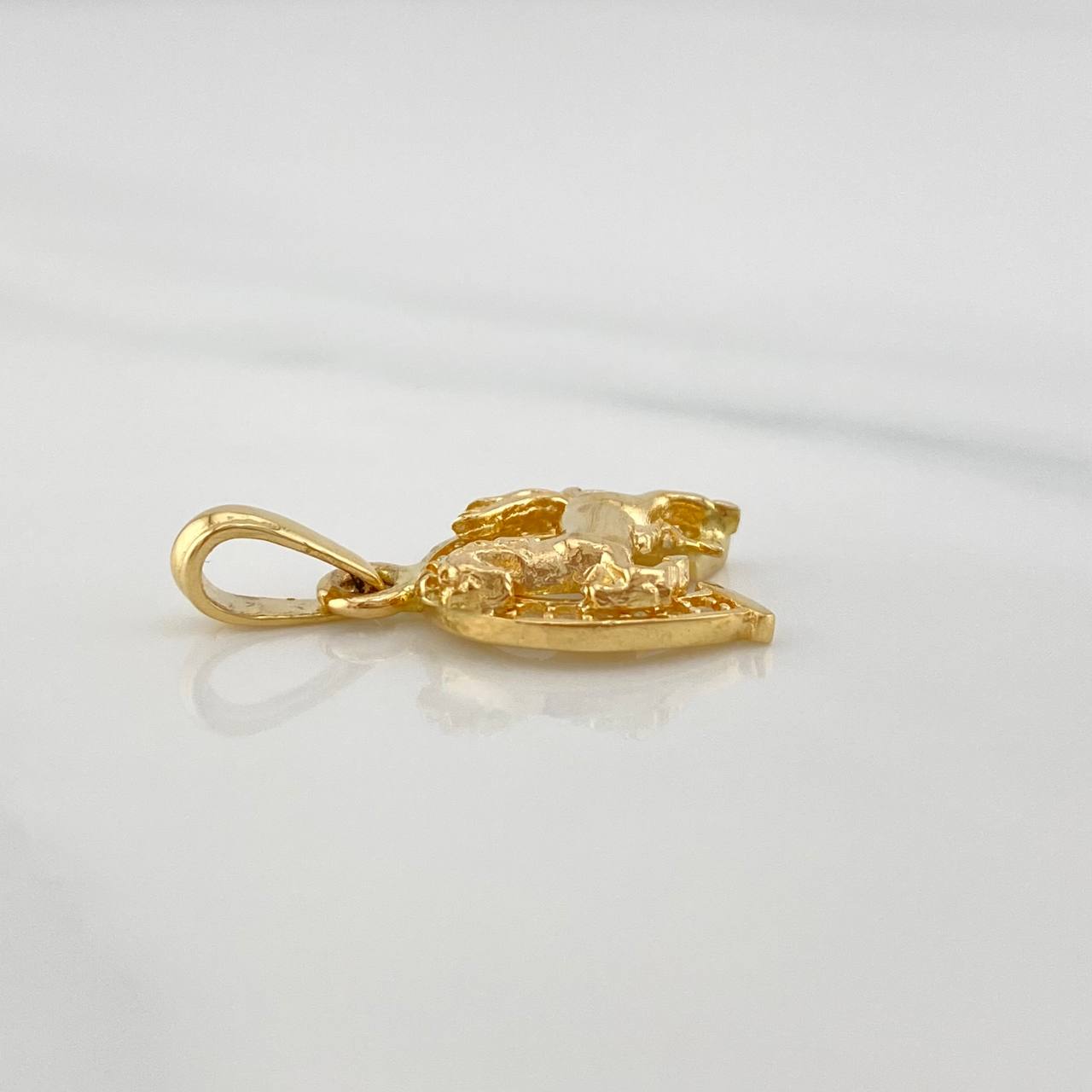 Dije Herradura Caballo 1.75 g / 2 cm Oro Amarillo 18K