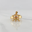 Anillo Tortuga Articulada 2.75 g / T5 1/4 Oro Amarillo 18K
