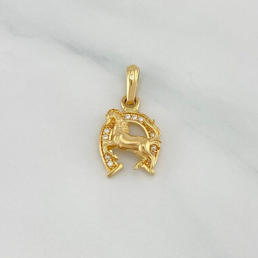 Dije Herradura Caballo 1.75 g / 2 cm Oro Amarillo 18K