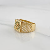 Anillo Signo Peso 5.9 g / T9 1/4 Oro Amarillo 18K