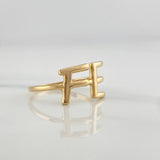 Anillo Fe 1.75 g / T6 Oro Amarillo 18K