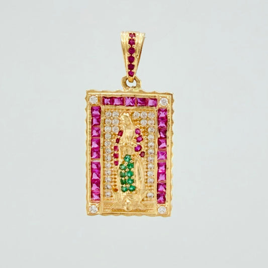 Dije Virgen Guadalupe 3.9 g / 3 cm Oro Amarillo 18K