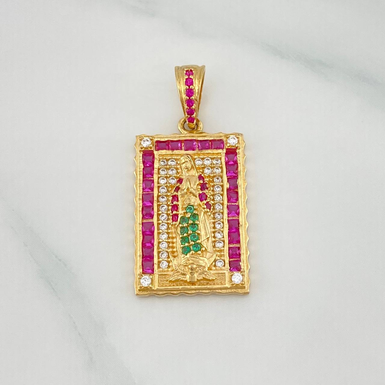Dije Virgen Guadalupe 3.9 g / 3 cm Oro Amarillo 18K