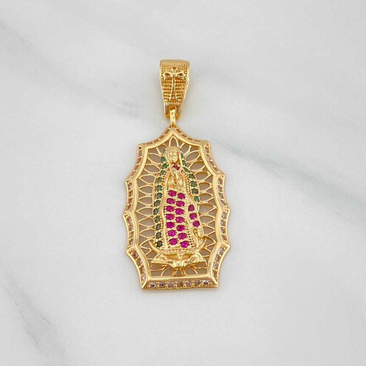 Dije Virgen Guadalupe 4.35 g / 3.7 cm Oro Amarillo 18K
