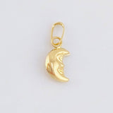 Dije Luna 0.2g / 1.4cm Oro Amarillo 18K