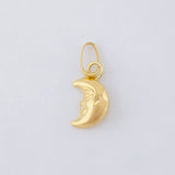 Dije Luna 0.2g / 1.4cm Oro Amarillo 18K