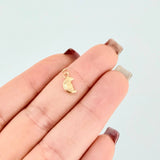 Dije Luna 0.2g / 1.4cm Oro Amarillo 18K