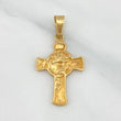 Dije Cruz Rostro Cristo 1.95 g / 2.9 cm Oro Amarillo 18K