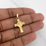 Dije Cruz Rostro Cristo 1.95 g / 2.9 cm Oro Amarillo 18K