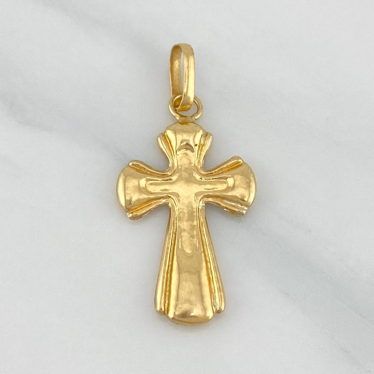 Dije Cruz 0.8 g / 2.7 cm Oro Amarillo 18K
