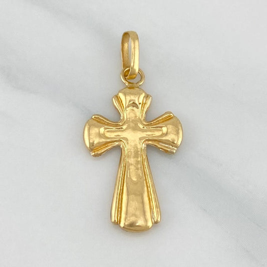 Dije Cruz 0.8 g / 2.7 cm Oro Amarillo 18K