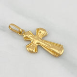 Dije Cruz 0.8 g / 2.7 cm Oro Amarillo 18K