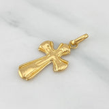 Dije Cruz 0.8 g / 2.7 cm Oro Amarillo 18K