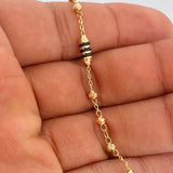 Pulso Espiga Barril 2.65gr / 19.2cm / 3mm Oro Amarillo 18K %