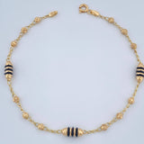 Pulso Espiga Barril 2.65gr / 19.2cm / 3mm Oro Amarillo 18K %