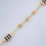 Pulso Espiga Barril 2.65gr / 19.2cm / 3mm Oro Amarillo 18K %