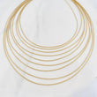 Cadena Cascada 9.95g / 45cm / 0.9mm Oro Amarillo 18K