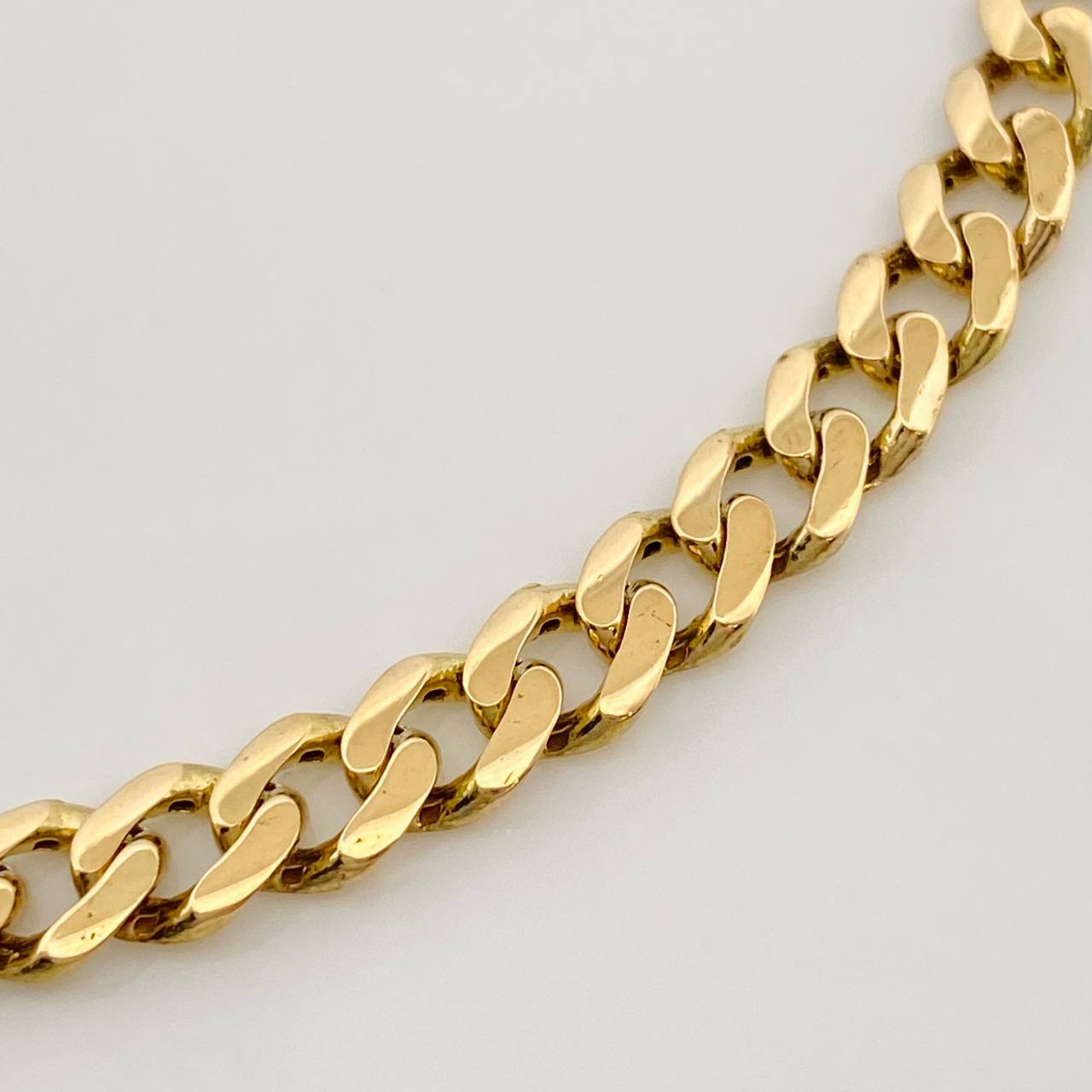 Pulso Cubano 5.4g / 20cm / 5mm Oro Amarillo 18K