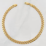 Pulso Cubano 5.4g / 20cm / 5mm Oro Amarillo 18K