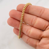 Pulso Ice 8.9g / 20.5cm / 3.65mm Dos Oros Amarillo Blanco 18K