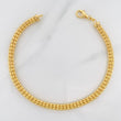 Pulso Ice 11.35g / 21cm / 4.2mm Dos Oros Amarillo Blanco 18K