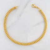 Pulso Ice 11.35g / 21cm / 4.2mm Dos Oros Amarillo Blanco 18K