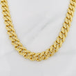 Cadena Cubano Infinito 47.15g / 60cm / 4.85mm Oro Amarillo 18K