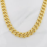 Cadena Cubano Infinito 47.15g / 60cm / 4.85mm Oro Amarillo 18K