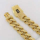 Cadena Cubano Infinito 47.15g / 60cm / 4.85mm Oro Amarillo 18K