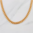 Cadena Cubano Infinito 19.1g / 60cm / 4.85mm Oro Rosa 18K