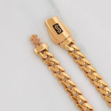 Cadena Cubano Infinito 19.1g / 60cm / 4.85mm Oro Rosa 18K