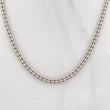 Cadena Ice 12.25g / 60cm / 2.4mm Oro Blanco 18K