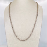 Cadena Ice 20.5g / 60cm / 3.05mm Oro Blanco 18K