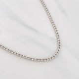Cadena Ice 11.8g / 60cm / 2.35mm Oro Blanco 18K