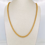 Cadena Ice 28.65g / 70cm / 3.7mm Dos Oros Amarillo Blanco 18K