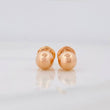 Topos Bola Lisa 0.6g / 6mm Oro Rosa 18K