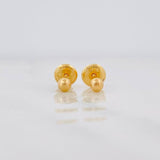 Topos Bola Lisa 0.4g / 3mm Oro Amarillo 18K